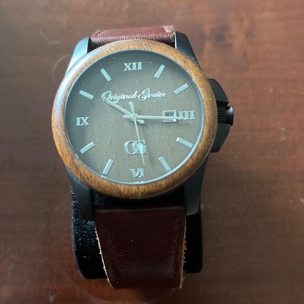 Original Grain watch. “The Classic” Only Worn Once